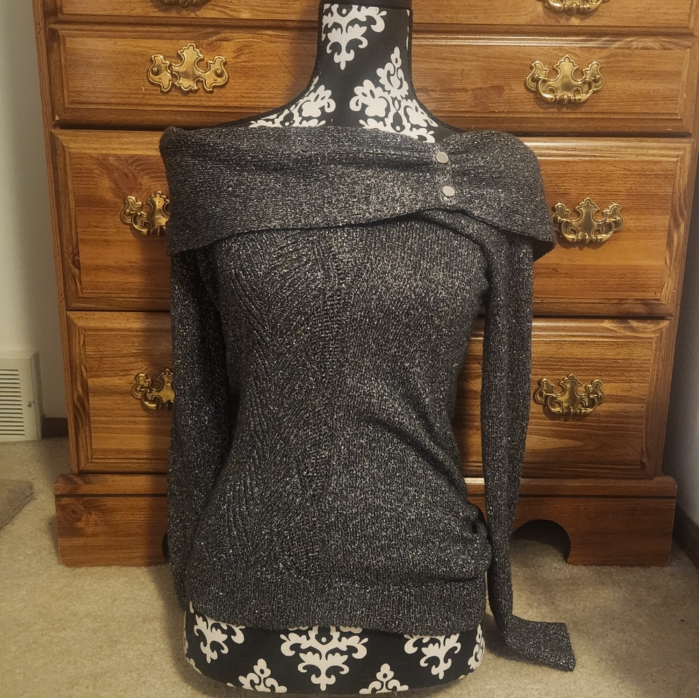 White House Black Market Sparkle Top
